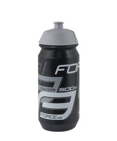 Велобутылка Force SAVIOR 25180 500мл (черно/серо/белая), Цвет: черный, Объём: 500