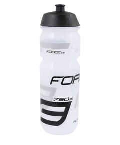 Велобутылка Force SAVIOR 25228 750мл (прозрачно/черно/серая), Цвет: белый, Объём: 750