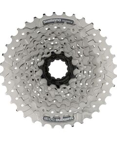 Кассета Shimano CS-HG201 9 скоростей 11-36T, Цвет: серый, Количество зубьев: 11-36