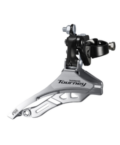 Переключатель передний Shimano Tourney TY300 3x6(7) нижняя тяга (хомут 28.6) 42T