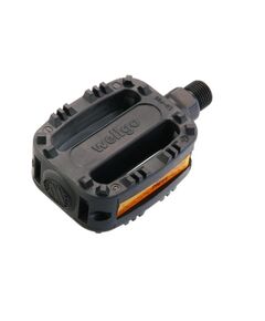 Педали пластиковые детские WELLGO LU-P20 6-14120 (чёрный)