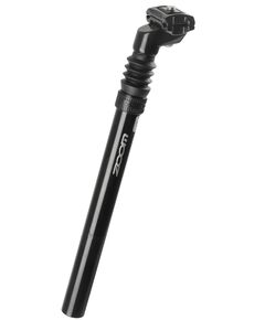 Подседельный штырь подпружиненный ZOOM SPS-C372 5-252109 (D27.2, L-350, чёрный), Цвет: черный, Диаметр: 27.2, Длина: 350