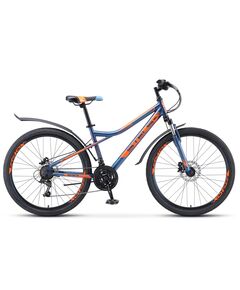 Велосипед Stels Navigator 510 D 26" (тёмно-синий), Цвет: синий, Размер рамы: 16"