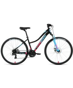 Велосипед Forward JADE 27.5 2.0 D (черный/розовый), Цвет: черный, Размер рамы: 16,5"