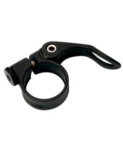 Хомут подседельный Longus CLAMP 398287 эксцентрик 31,8 мм (чёрный), Цвет: черный, Диаметр: 31.8