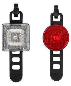Фара+Фонарь GACIRON W08 SET 80LM+10LM Micro USB 07-300175