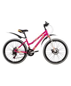 Велосипед Stinger Laguna D 24" (розовый), Цвет: розовый, Размер рамы: 14"