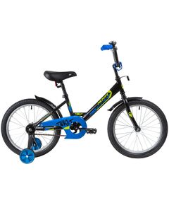 Велосипед Novatrack Twist 18" (чёрный), Цвет: черный