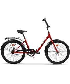 Велосипед Aist Smart 24 1.1 24 (красный/чёрный), Цвет: красный, Размер рамы: 24"