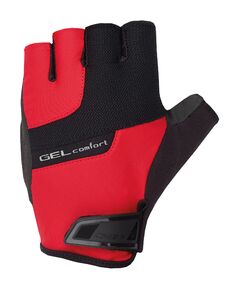 Перчатки велосипедные CHIBA Gel Comfort (красный), Цвет: красный, Размер: M