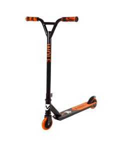 Трюковый самокат Novatrack WOLF 50 (черно-оранжевый), Цвет: оранжевый