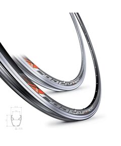 Обод MACH1 ROAD RUNNER 28 370539 36 отв. (серебристый)