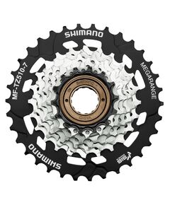 Трещотка Shimano Tourney MF-TZ510 7 скоростей 14-34T, Цвет: серый, Количество зубьев: 14-34