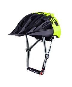 Шлем велосипедный Force CORELLA MTB (черно-салатовый), Цвет: черный, Размер: 54-58