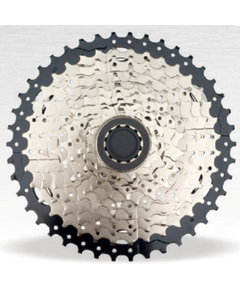 Кассета Unlimite MTB CFW1041 10 скоростей 11-40T, Цвет: серый, Количество зубьев: 11-40