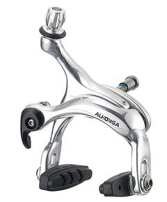 Тормоз задний Alhonga Caliper HJ-421ADQ (серебристый)