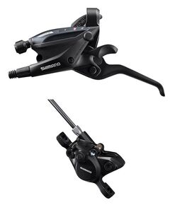 Манетка + тормоз передний Shimano BR-MT200+ST-EF505 на 3 скорости