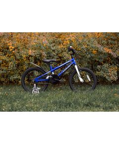 Детский велосипед Lenjoy Finder 18 (синий), Цвет: синий