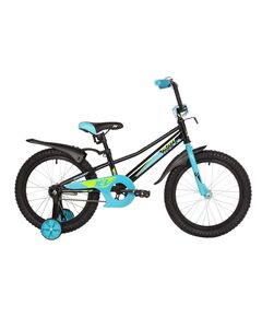 Велосипед Novatrack Valiant 18" new (чёрный), Цвет: черный