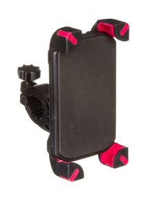 Держатель для телефона STG BC-B707 (чёрный/розовый)