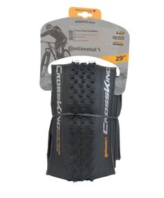 Покрышка Continental Cross King ShieldWall PureGrip (29x2,20), мягкий корд, TLR, Цвет: черный, Ширина: 2.20" (56 мм)