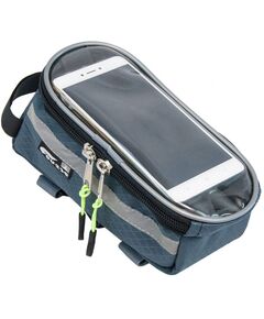 Велосумка Course Мастер на раму увеличенная для смартфона (синий), Цвет: синий