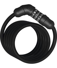 Тросовый кодовый велозамок ABUS Star 4508K/150 см 05-0020019 (чёрный)