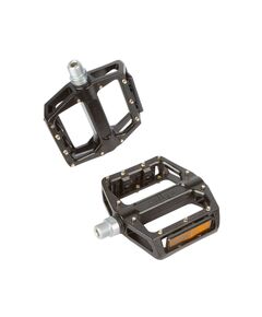 Педали велосипедные алюминиевые WELLGO BMX/Downhill B087B (черные)