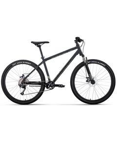 Велосипед Forward APACHE 29 2.0 D (темно-серый/черный), Цвет: черный, Размер рамы: 17"