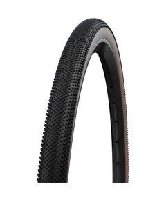 Велосипедная покрышка Schwalbe G-ONE ALLROUND 28x1,35 (35-622), RaceGuard, TLE, складная (Bronze Sidewall), Цвет: коричневый, Ширина: 1.35" (35 мм)