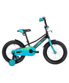 Велосипед Novatrack Valiant 16" new (чёрный), Цвет: черный