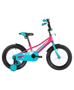 Велосипед Novatrack Valiant 16" new (фуксия), Цвет: розовый