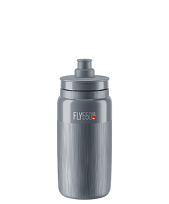 Велобутылка Elite FLY TEX 550мл (серая), Цвет: серый, Объём: 550