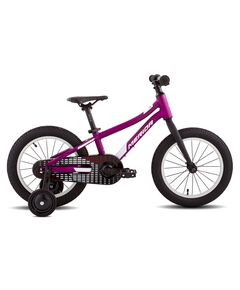 Велосипед MERIDA Matts J.16+ (матовый фиолетовый/белый/красный), Цвет: фиолетовый