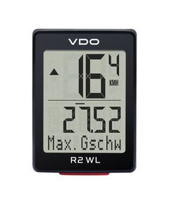 Велокомпьютер беспроводной VDO R2 WL 4-64025 (черный)