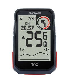 Велокомпьютер SIGMA ROX 4.0 HR Set (чёрный) с датчиком пульса