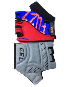 Перчатки FUZZ X-SERIES (красно-синие), Цвет: красный, Размер: L