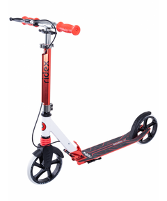 Самокат Ridex Sigma 200 мм (белый/красный), Цвет: красный