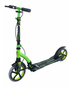 Самокат Ridex Stratus 230/200 мм (c ручным тормозом, зелёный), Цвет: зелёный