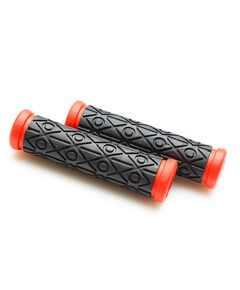Грипсы HL-G35B L-120 (чёрный/красный), Цвет: красный