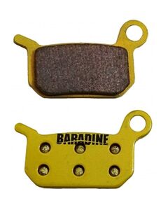 Колодки тормозные BARADINE DS-16 Sintered, Состав колодок: металл
