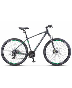 Велосипед Stels Navigator 930 MD 29" (антрацитовый/зеленый), Цвет: графитовый, Размер рамы: 20,5"