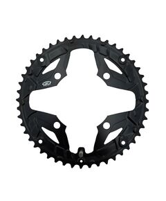 Звезда передняя для велосипеда Shimano Acera FC-M391, 48T (черная), Цвет: черный, Количество зубьев: 48