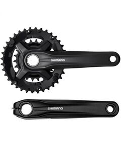 Система шатунов Shimano MT210 (черный/без защиты/170мм 46/30)