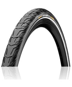 Покрышка Continental Ride City 26x1,75 (47-559) жесткий корд (черная, со светоотражающей полосой)