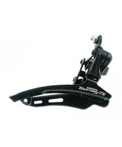 Переключатель передний Shimano Tourney FD-TZ510 3x7(8) верхняя тяга (хомут 28.6) 48T