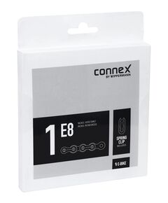 Цепь велосипедная CONNEX 1E8 8928190, 1 скорость, 124 звена (серебристый)