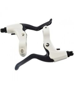 Тормозные ручки Horst 00-171612 V-брейк/кантилеверы (бело-чёрные)