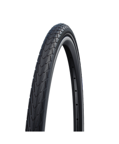 Покрышка 26x1.50 (40-559) Schwalbe Marathon Racer Perf, RaceGuard, B/B-SK+RT, 67TPI (чёрная, светоотражающая полоса)