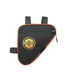 Велосумка PROTECT 555-206 под раму (черный/оранжевый), Цвет: оранжевый, Размер: Один размер